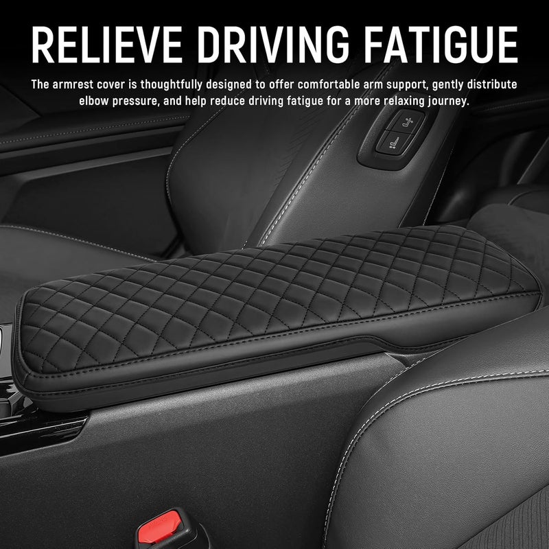 Bercicci Center Console Armrest Cover Compatible with Toyota 2025 2026 Camry (Include Hybrid) Accessories Leather Material Center Console Liner Protection - Image 3